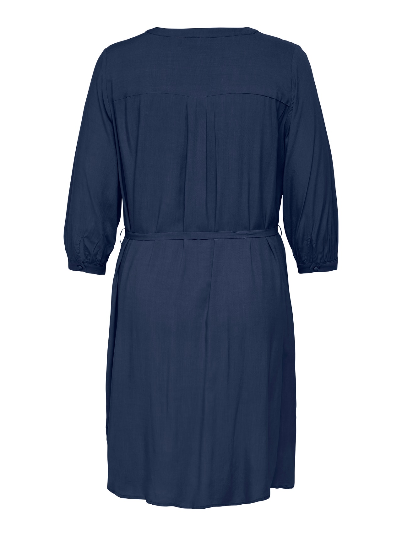 ONLY Curvy - À manches 3/4 Robe-chemise -Patriot Blue - 15267161