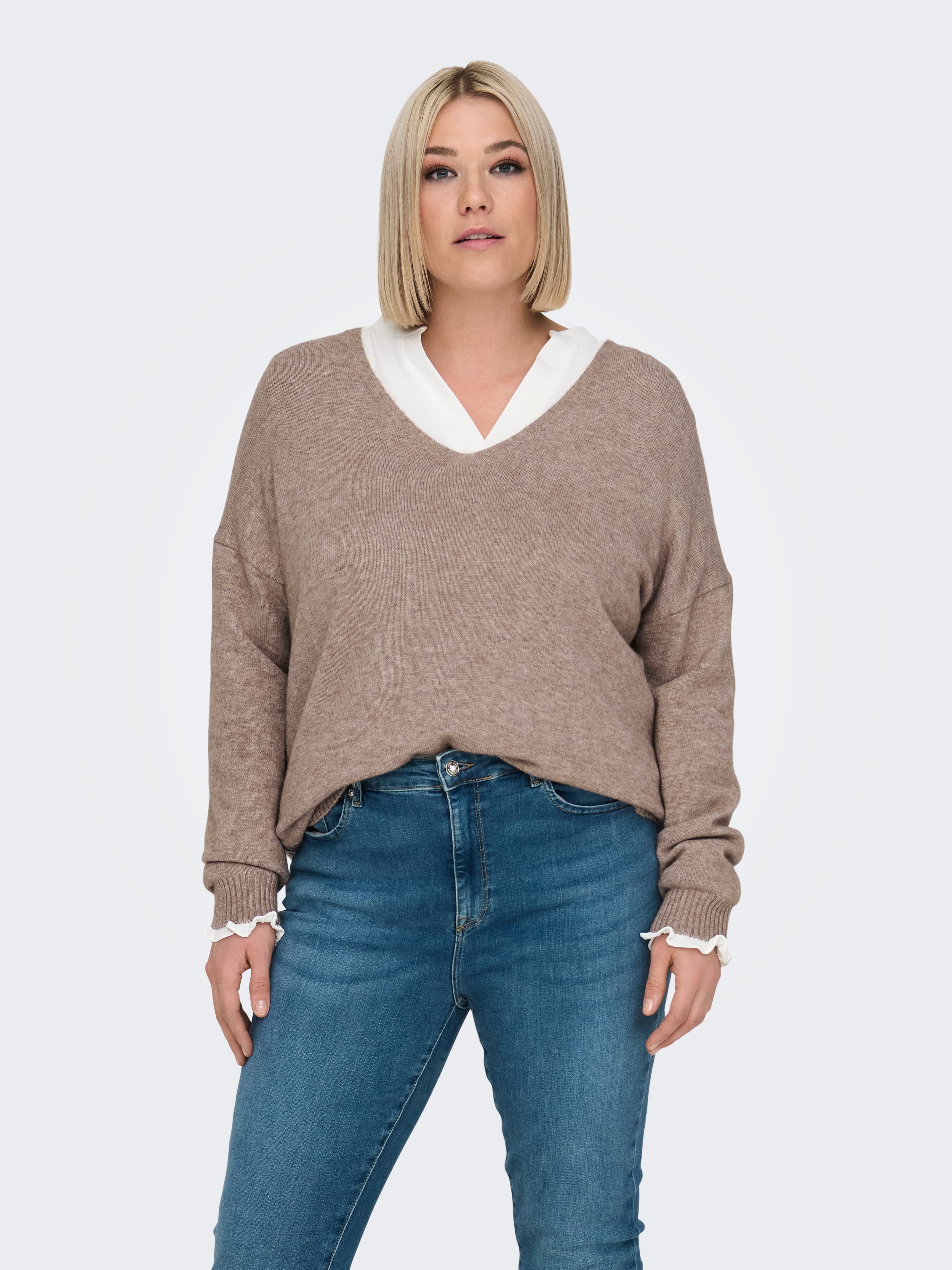 ONLY, CARMARGARETA KNITTED PULLOVER