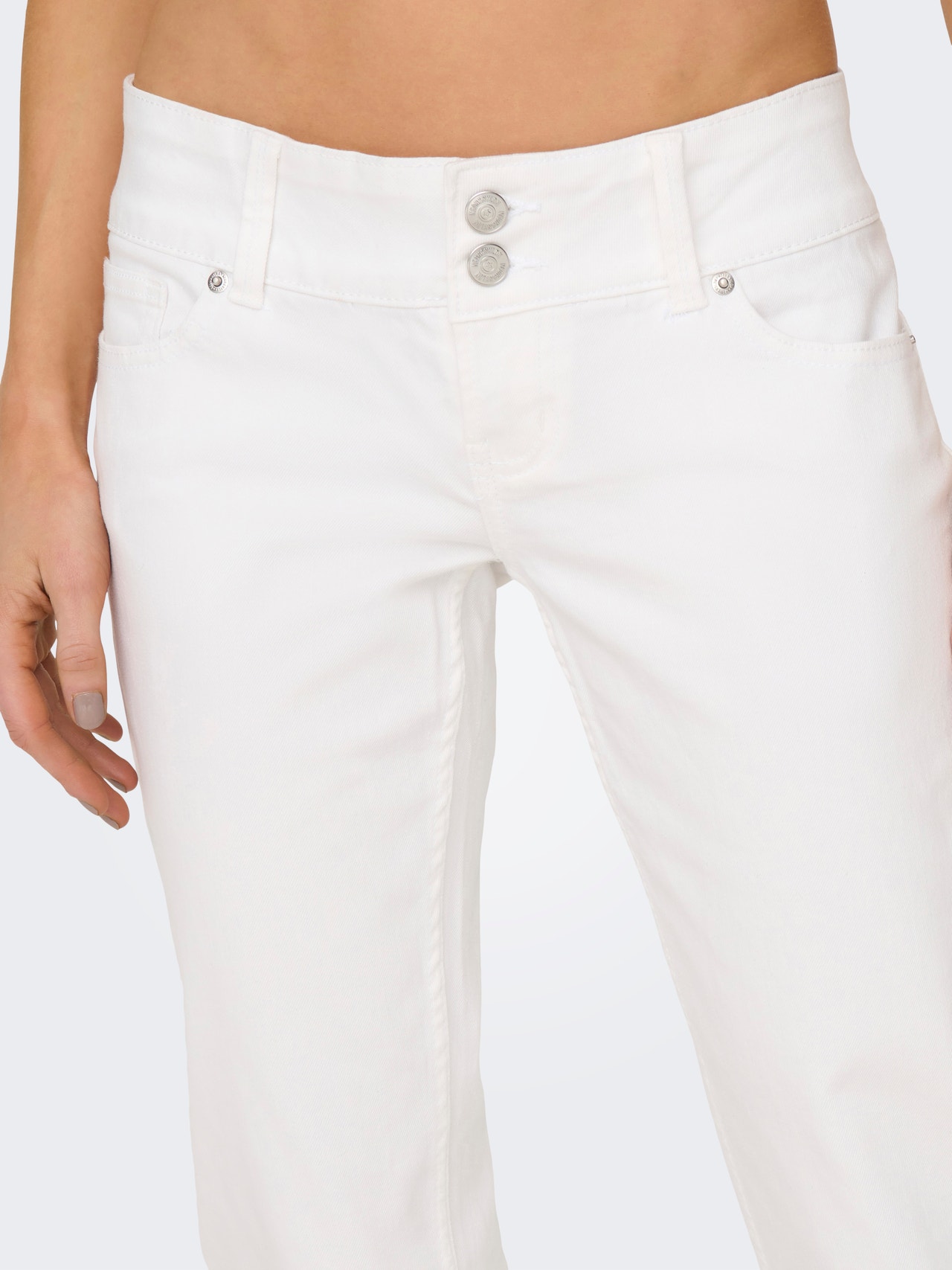 ONLY NEOGina superlav Straight fit jeans -White - 15267236