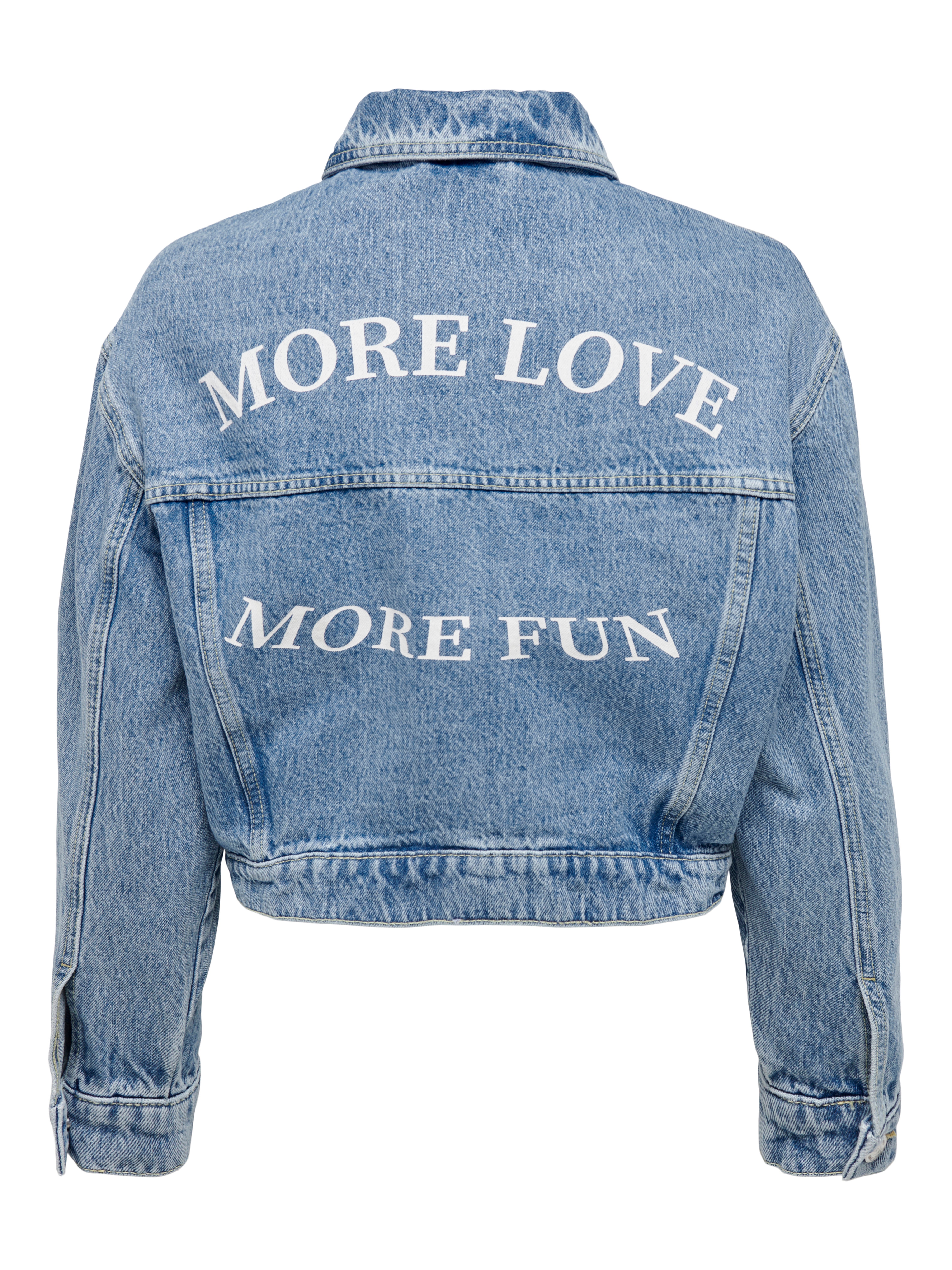 Veste jean imprimé hot sale