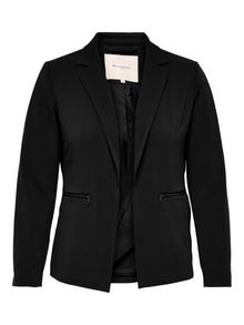 ONLY Slim Fit Reverse Blazer -Black - 15267299