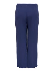 ONLY Tiro alto tallas grandes Pantalones -Patriot Blue - 15267304