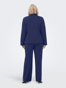 ONLY Straight Fit Trousers -Patriot Blue - 15267304