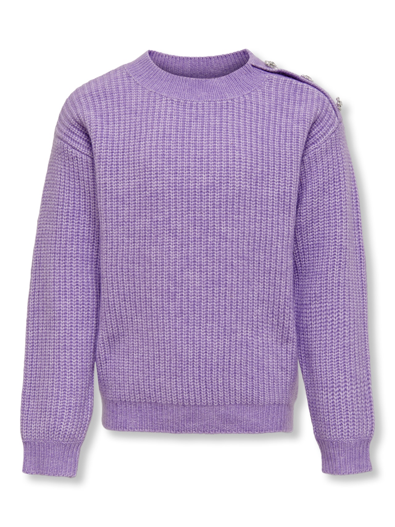 ONLY Bling Knitted Pullover -Viola - 15267507