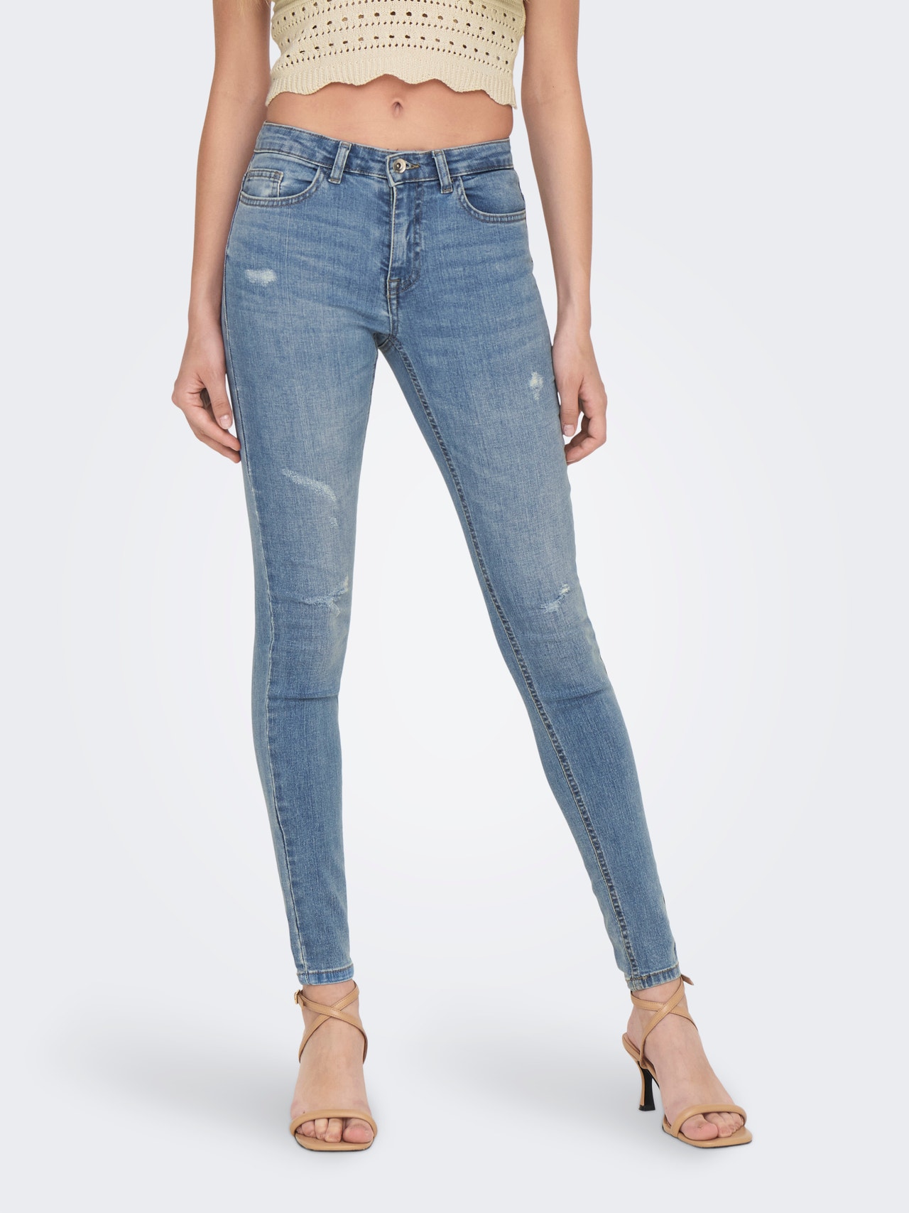 Eco Power Curvy Low-Rise Skinny Jeans