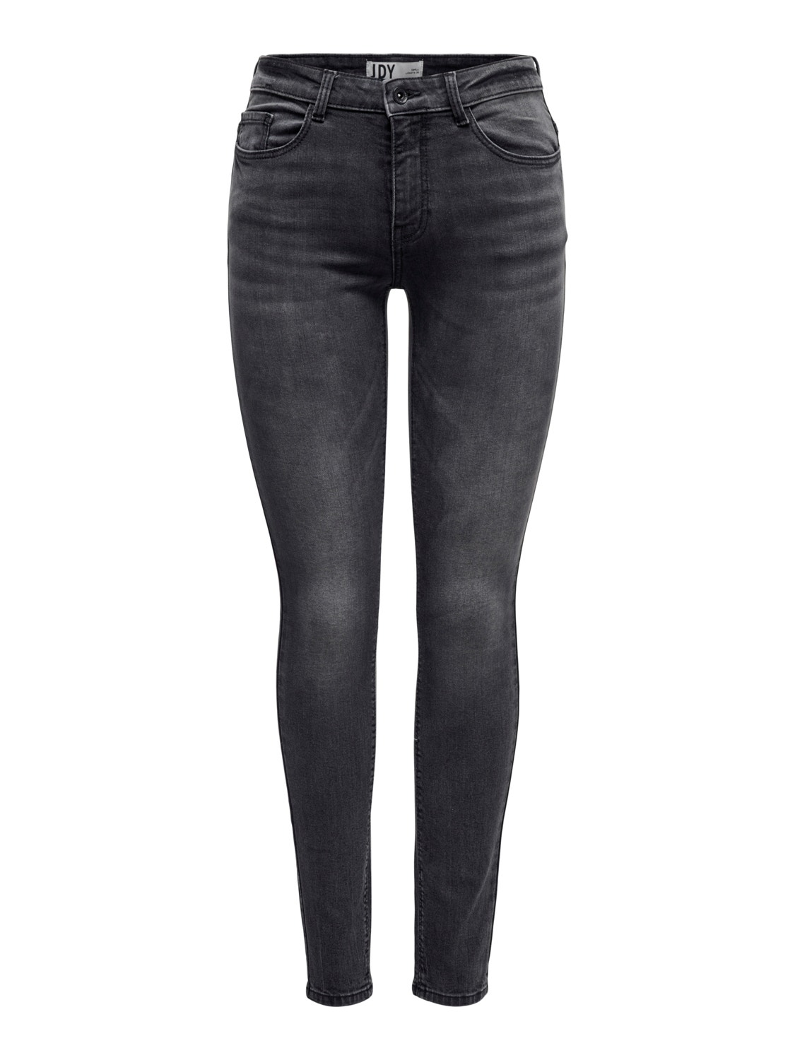 ONLY Skinny Fit Mid waist Jeans -Black Denim - 15267521