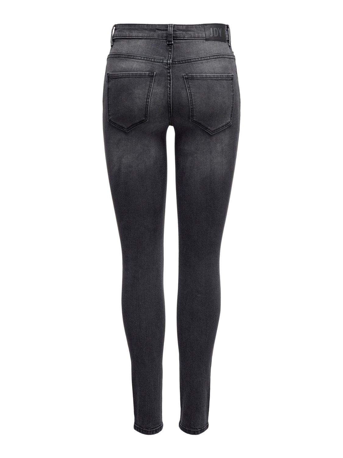 ONLY Skinny Fit Mid waist Jeans -Black Denim - 15267521