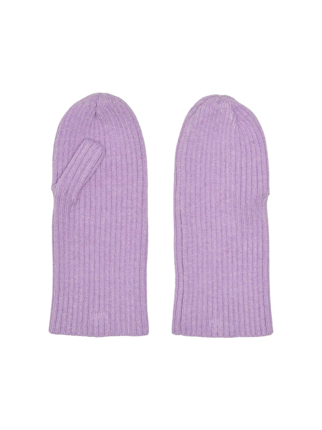 purple mittens