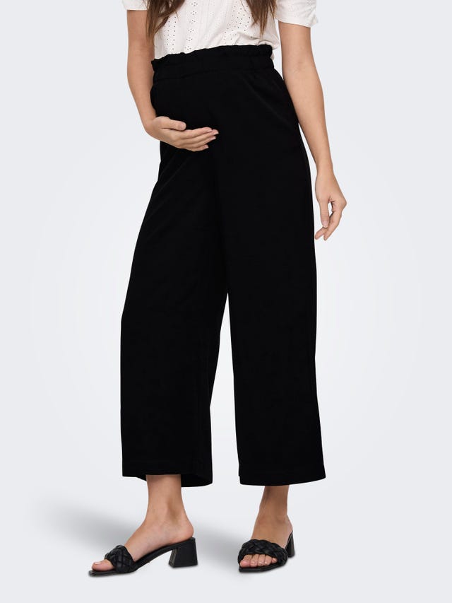 ONLY Loose Fit High waist Maternity Trousers - 15267622