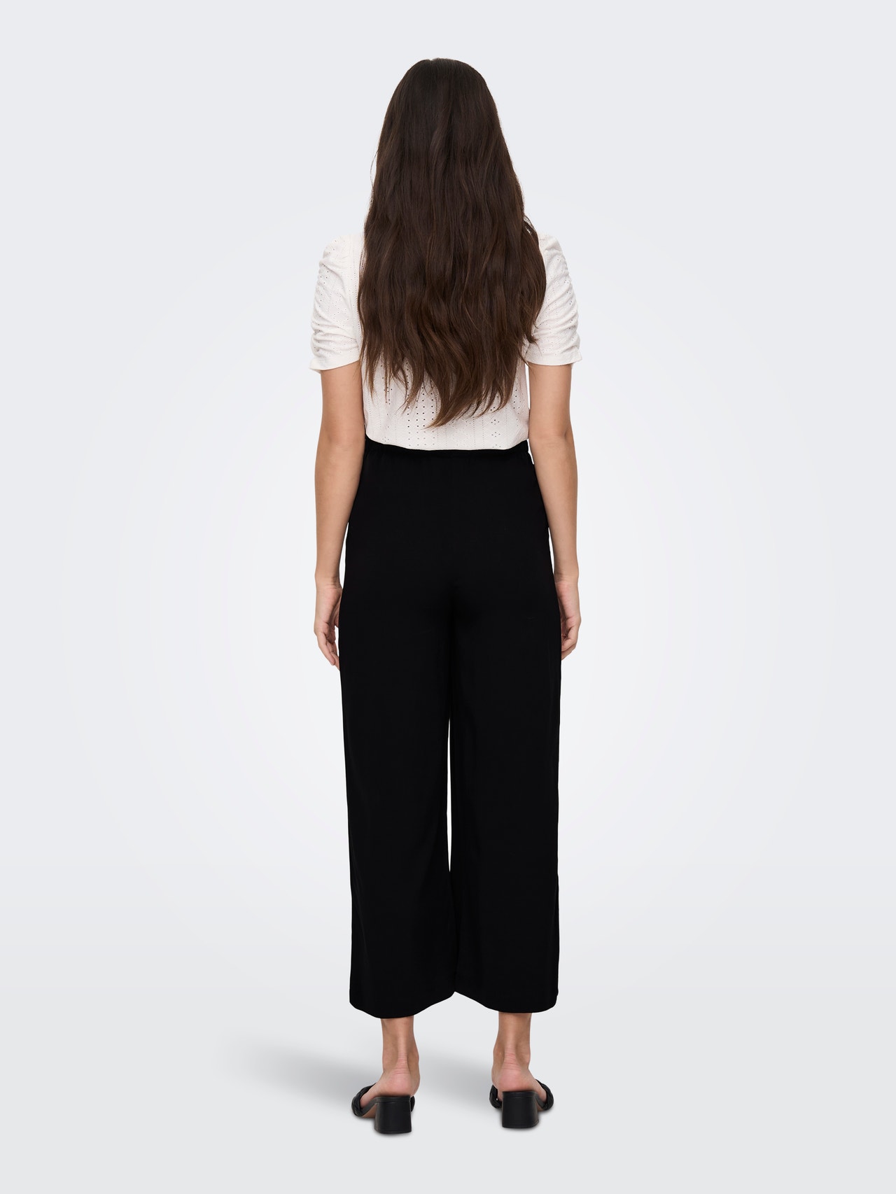 ONLY Mama high waist trousers -Black - 15267622