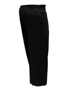 ONLY Pantalones Corte loose Cintura alta Premamá -Black - 15267622
