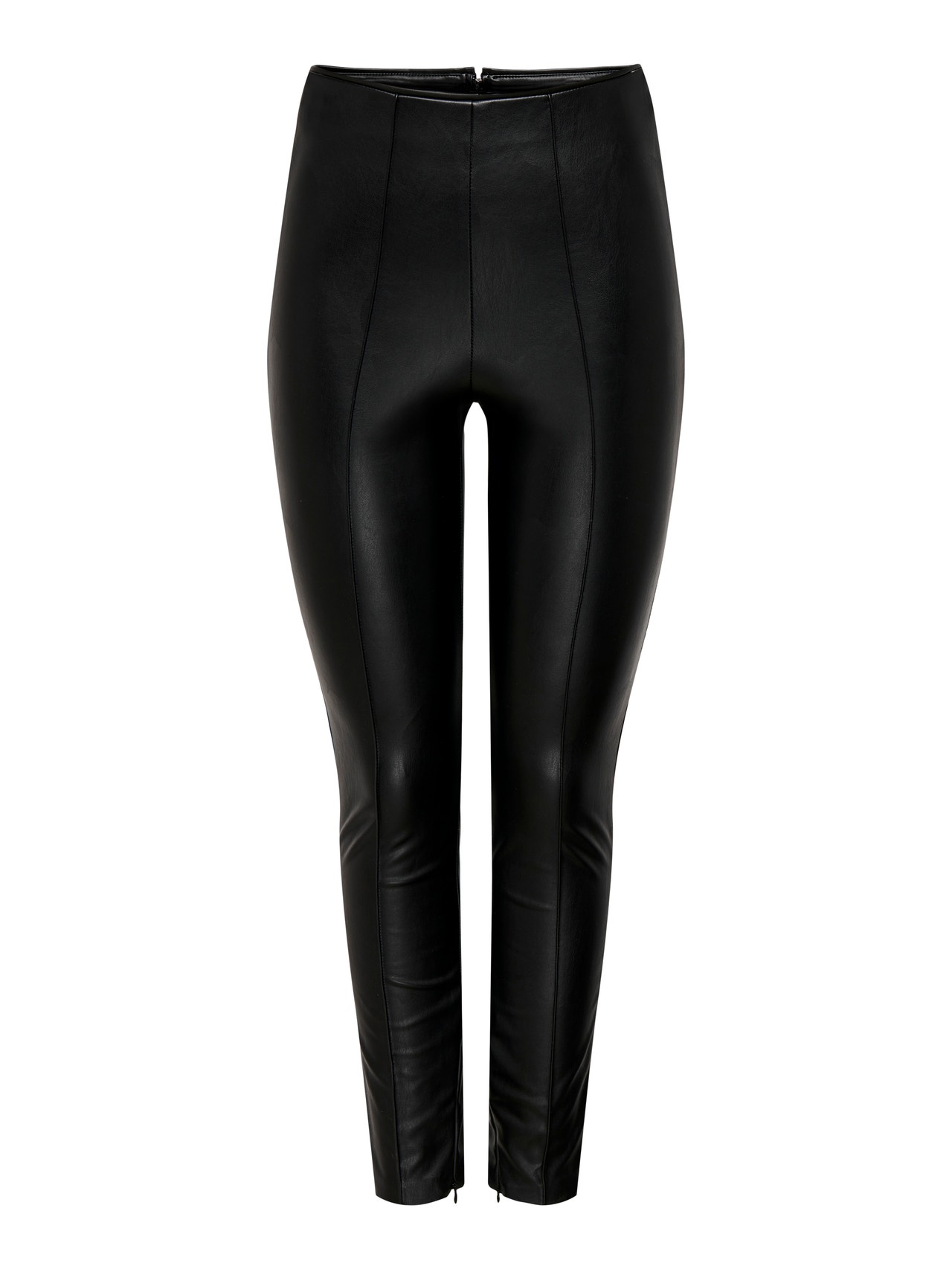 ONLY Coatede leggings -Black - 15267642