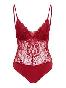 ONLY Bodysuit -Equestrian Red - 15267691