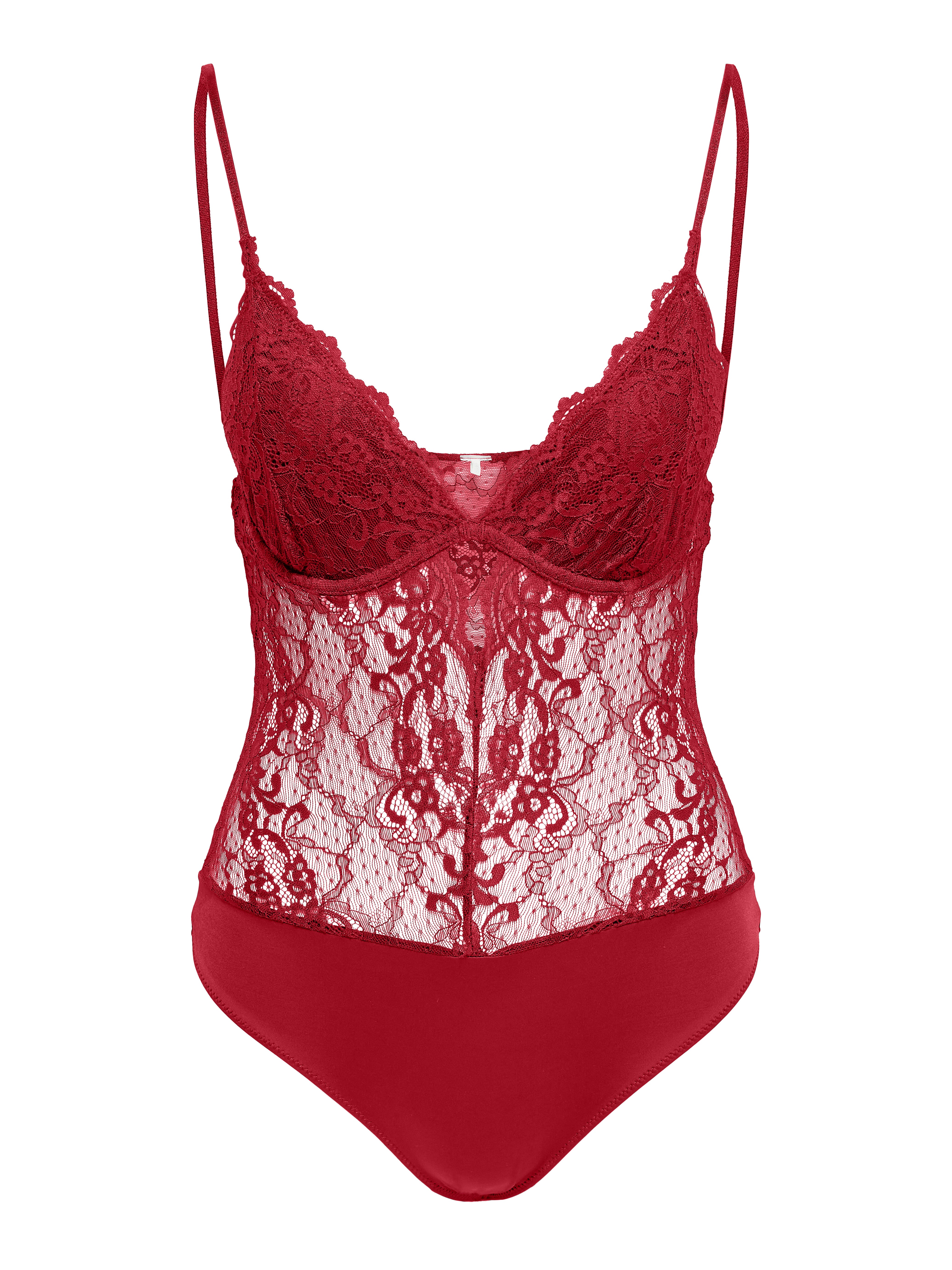 Soft Body Stocking W1 Red main image 1