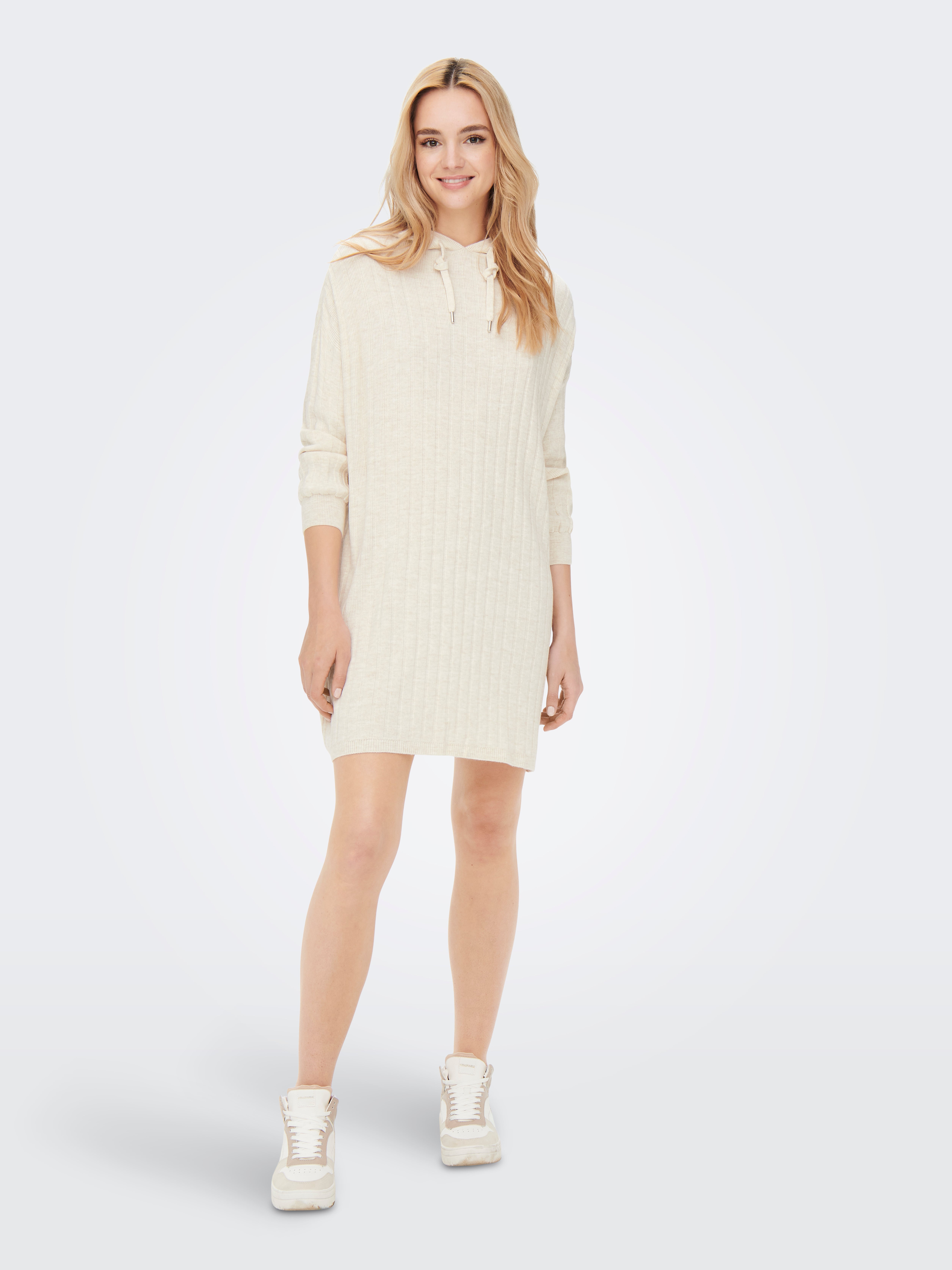 Geschikt pak Auto Knitted hoodie dress with 50% discount! | ONLY®