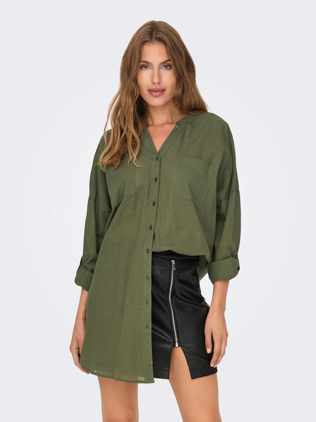 ONLY Oversize solid color shirt - 15267738
