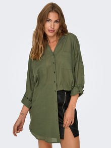 ONLY Oversize solid color shirt -Kalamata - 15267738