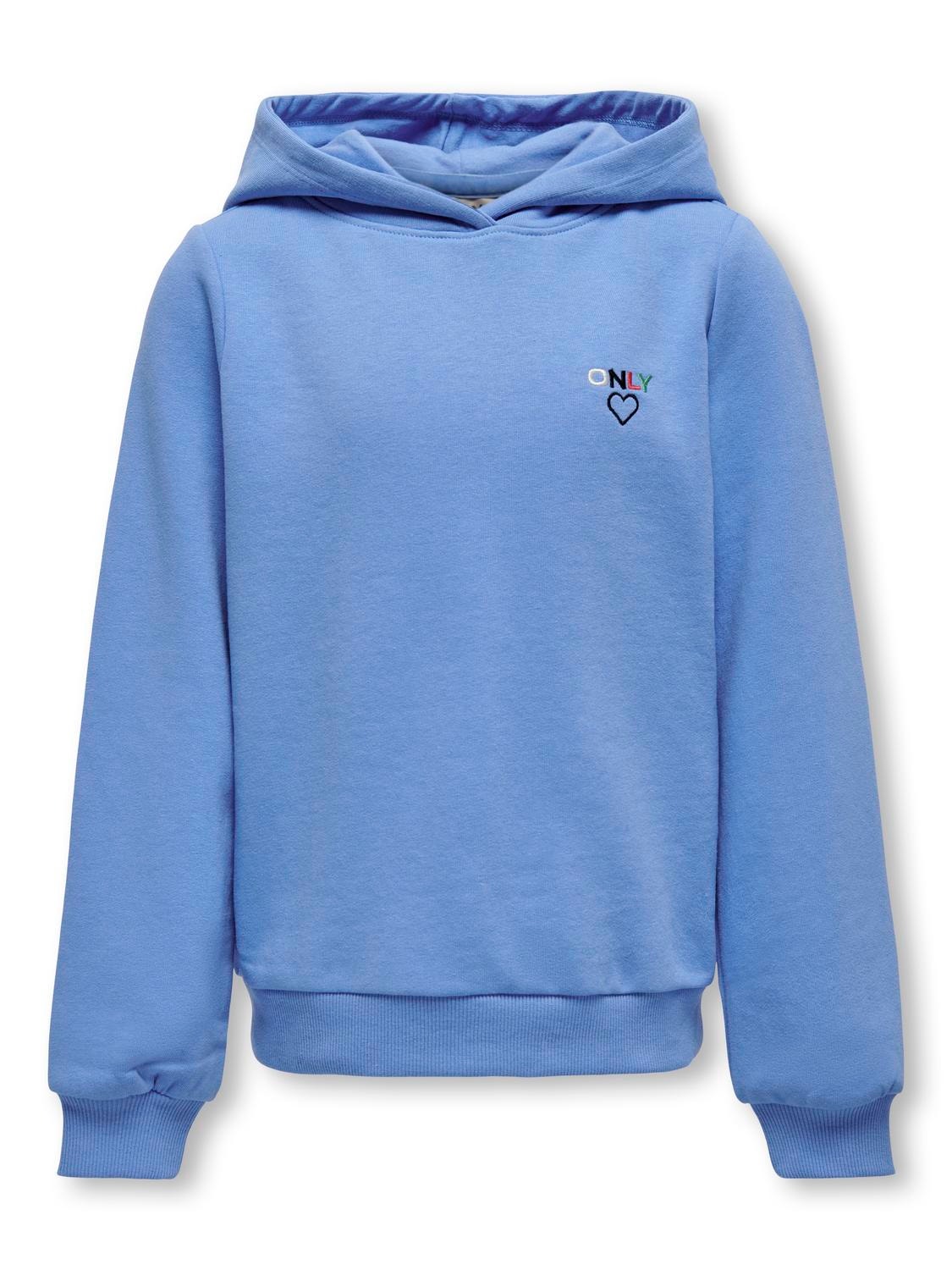 ONLY Regular Fit Hettegenser Sweatshirt -Provence - 15267765