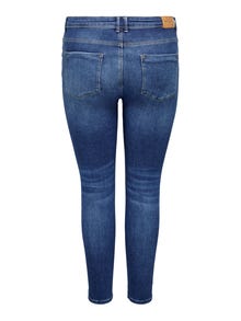 ONLY Jeans Skinny Fit Taille haute Curve -Medium Blue Denim - 15267787
