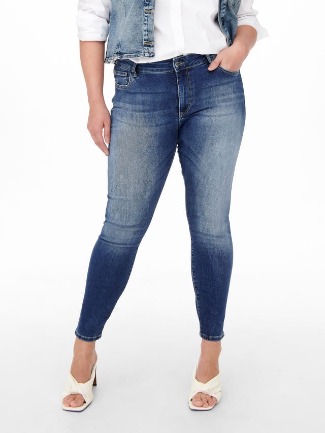ONLY CARLasmin reg ank Skinny fit-jeans - 15267788