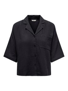 ONLY Skjorte med korte ærmer  -Phantom - 15267839