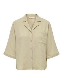 ONLY Regular fit Button down-kraag Overhemd -Oxford Tan - 15267839