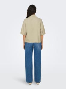ONLY Regular fit Button down-kraag Overhemd -Oxford Tan - 15267839