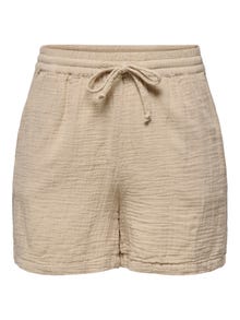 ONLY ONLTHYRA Corte regular Shorts -Oxford Tan - 15267849