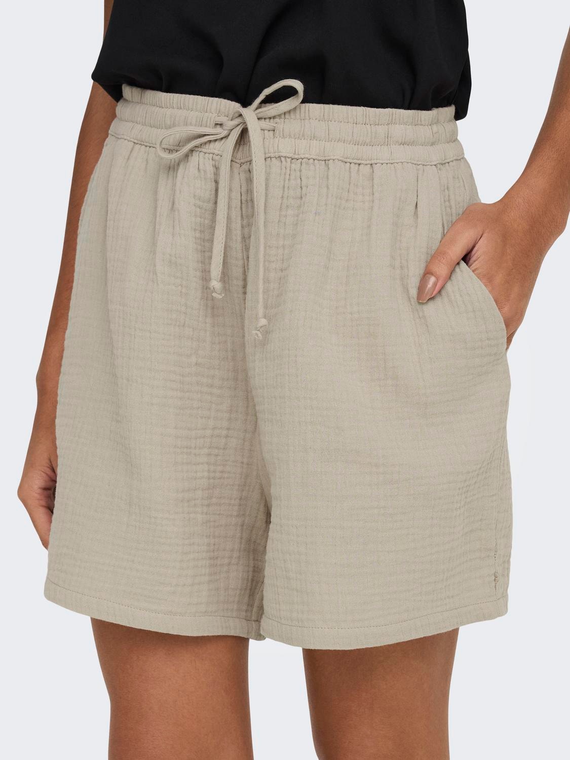 ONLY Normal geschnitten Shorts -Oxford Tan - 15267849