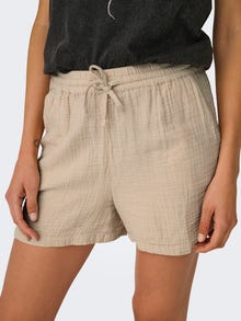 ONLY ONLTHYRA Corte regular Shorts -Oxford Tan - 15267849