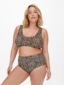 ONLY Curvy Bikini top -Frosted Almond - 15268069