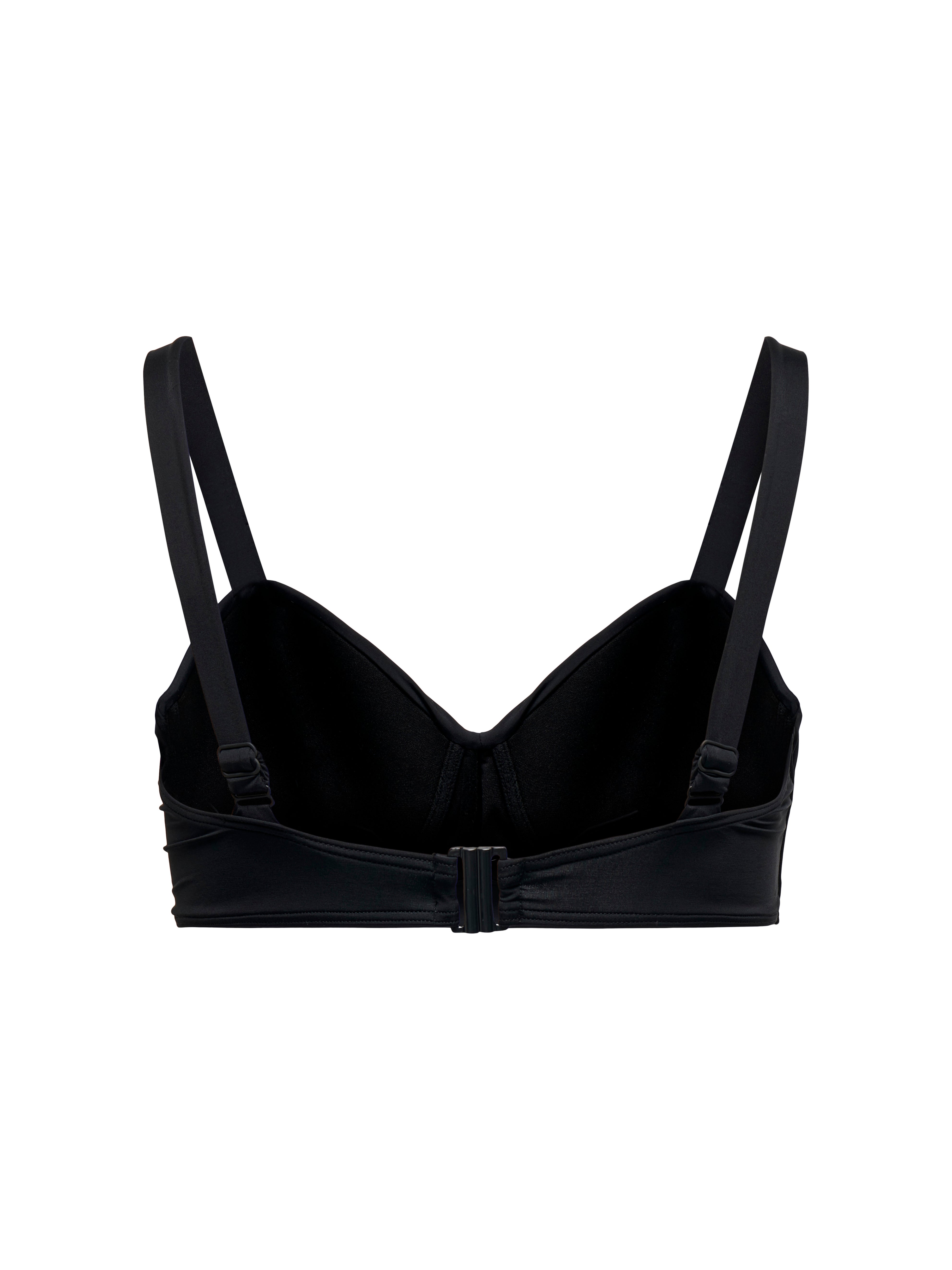 Curvy balconette Bikini top | Black | ONLY®