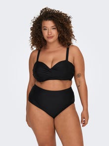 ONLY Curvy balconette Bikini top -Black - 15268077