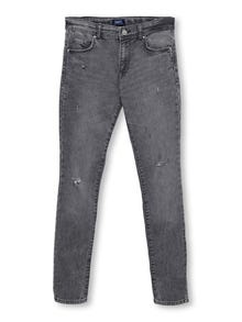 ONLY Krój skinny Jeans -Dark Grey Denim - 15268168