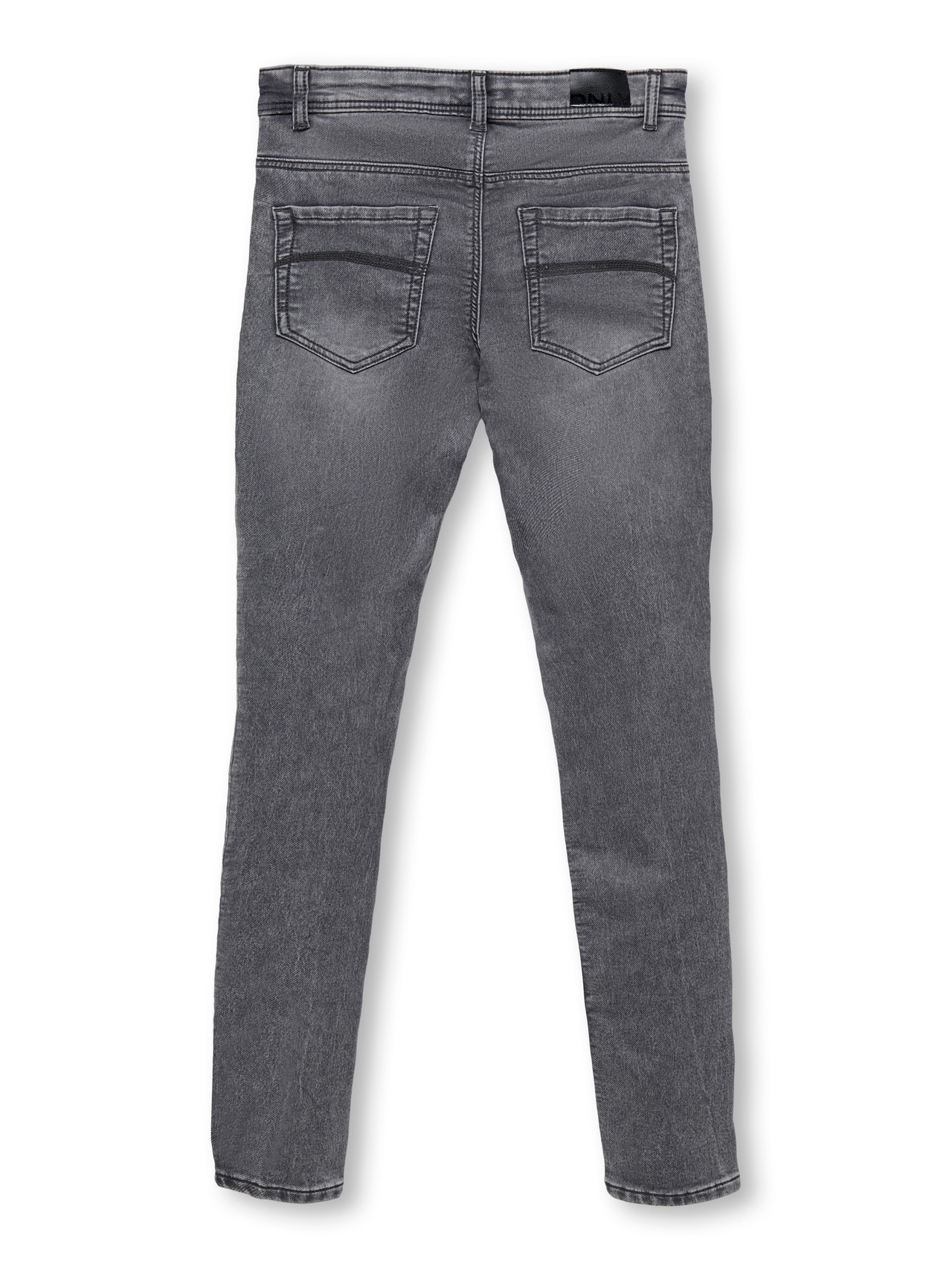 ONLY Krój skinny Jeans -Dark Grey Denim - 15268168