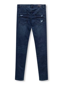 ONLY Skinny fit Jeans -Dark Blue Denim - 15268170
