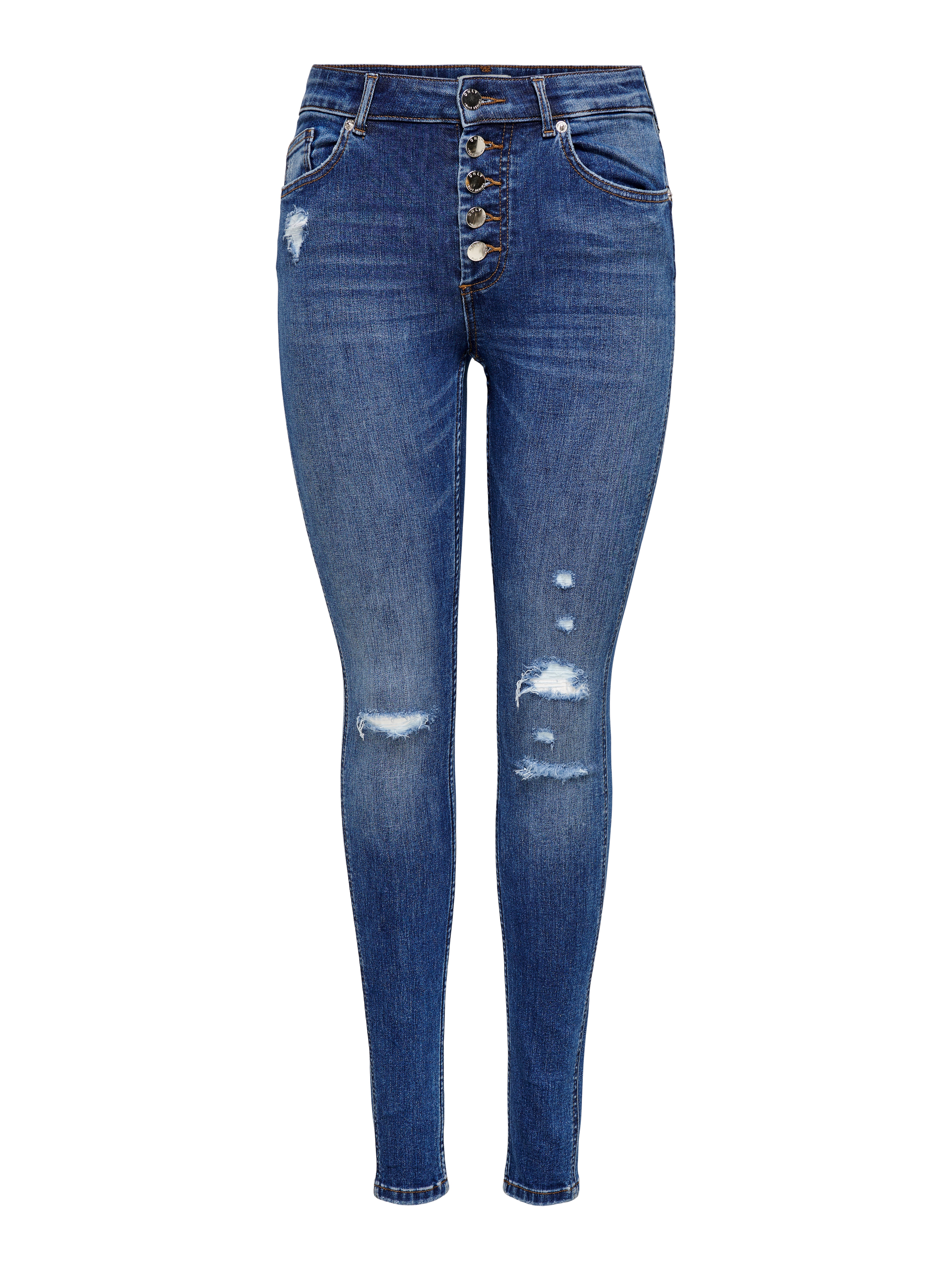 Ladies on sale distressed jeans