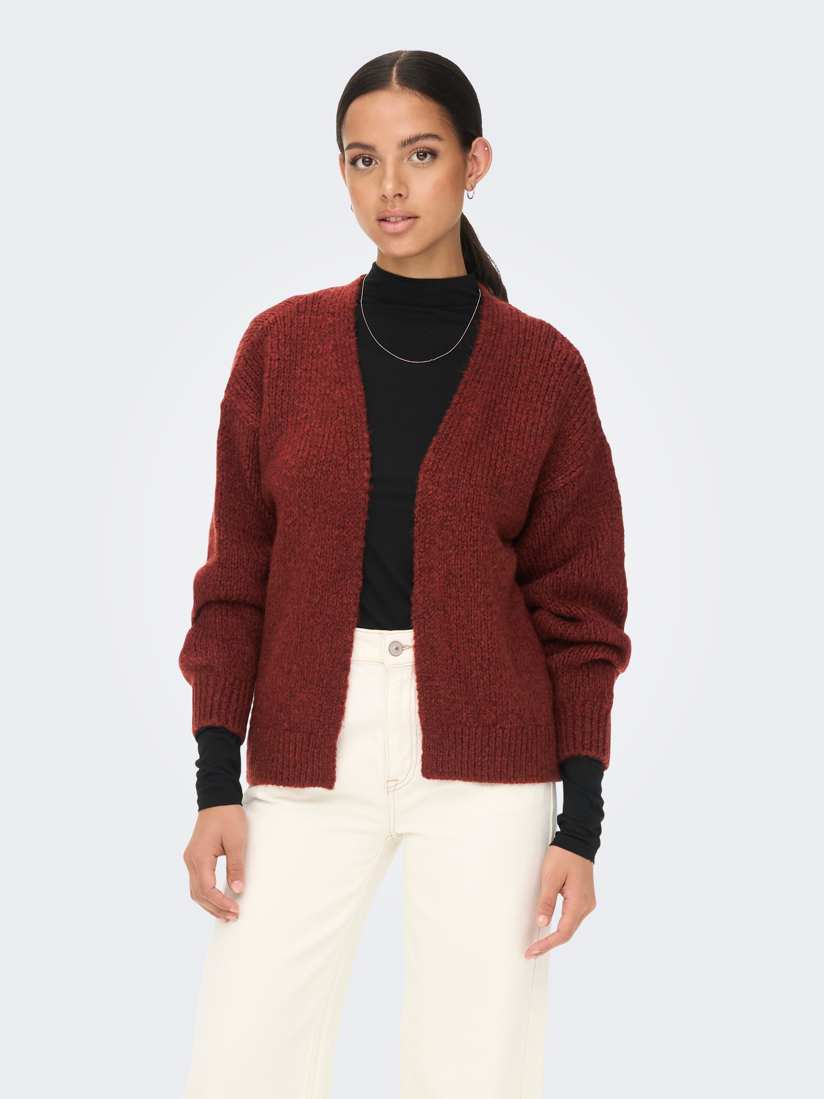 Uni 2024 cardigan red