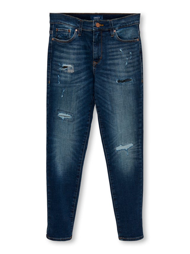 ONLY Tapered Fit Destroyed hems Jeans - 15268597