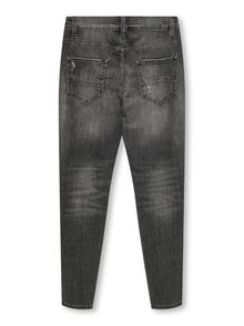 ONLY KOBDRAPER AVSMALNANDE Straight fit-jeans -Dark Grey Denim - 15268627