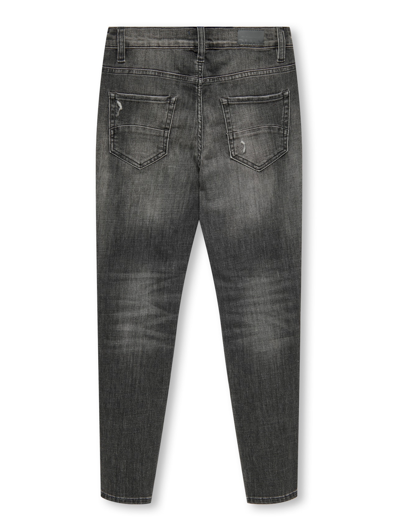 ONLY KOBDRAPER AVSMALNENDE Straight fit jeans -Dark Grey Denim - 15268627