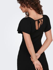 ONLY Regular fit O-hals Korte jurk -Black - 15268705