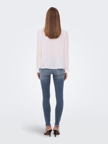 ONLY Jeans Skinny Fit Taille moyenne -Special Blue Grey Denim - 15269046