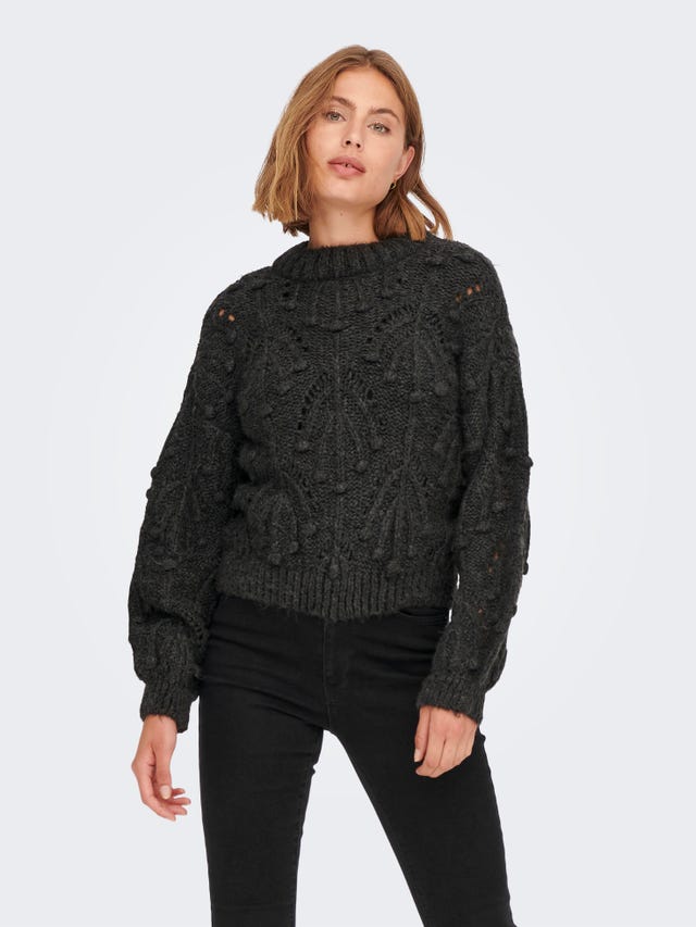 ONLY STRUCTURED Knitted Pullover - 15269294