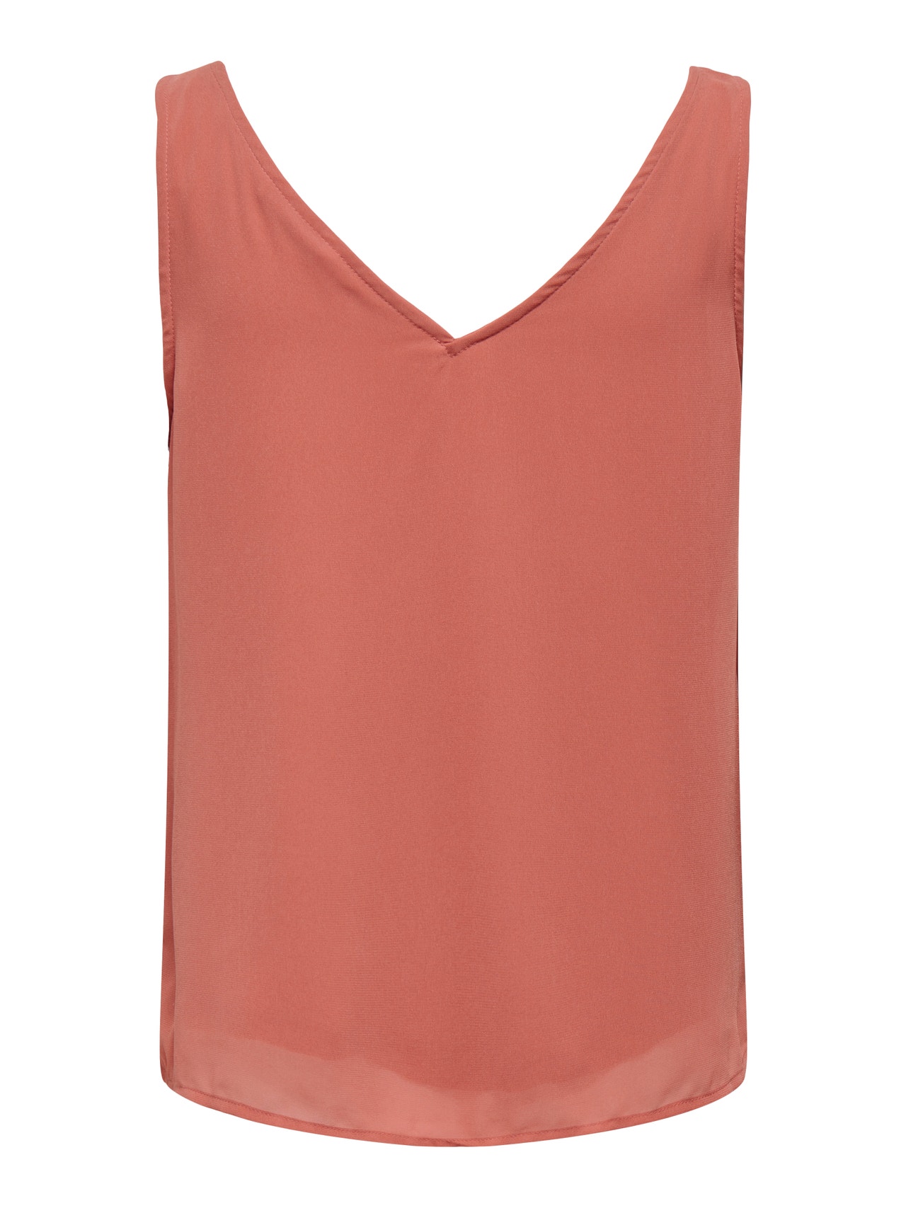 ONLY Tops Regular Fit Dos nu -Canyon Rose - 15269332