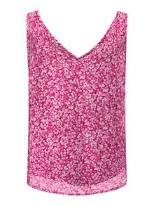 ONLY Tops Regular Fit Dos nu -Very Berry - 15269332