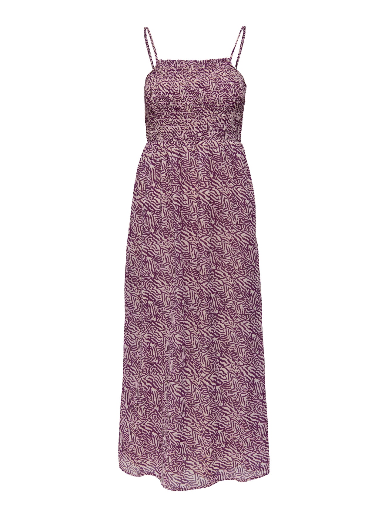 ONLY Regular Fit Halter neck Long dress -Wood Violet - 15269334