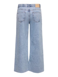 ONLY Locker geschnitten Hohe Taille Jeans -Light Blue Denim - 15269538