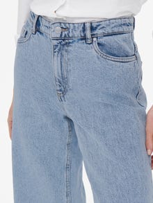 ONLY Al tobillo de ONLSonny Jeans de talle alto -Light Blue Denim - 15269538