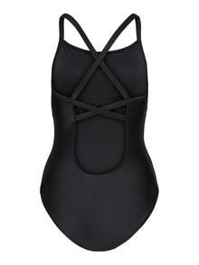 ONLY High waist Cross back Swimwear -Black - 15269574